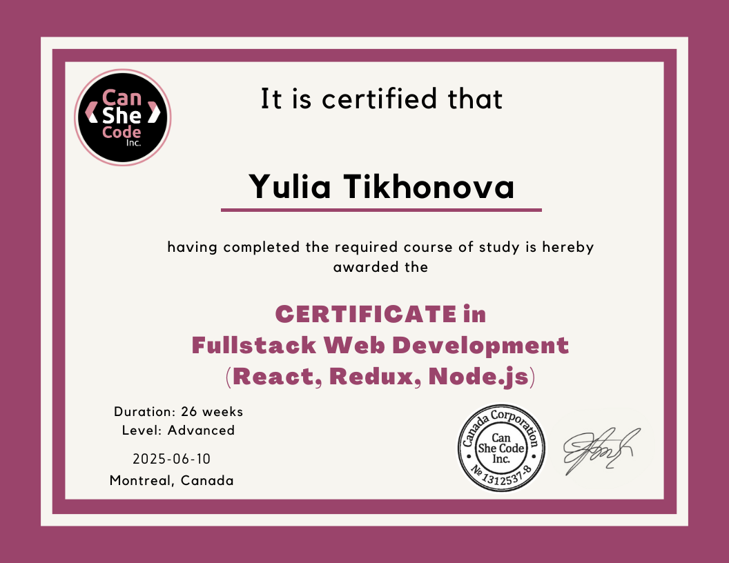 Bootstrap certificate